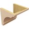 Ekena Millwork 10"W x 10"D x 10"H Wide Hughes Rough Cedar Woodgrain TimberThane Corbel, Primed Tan CORUR10X10X10HUGRCPR - alternate 6